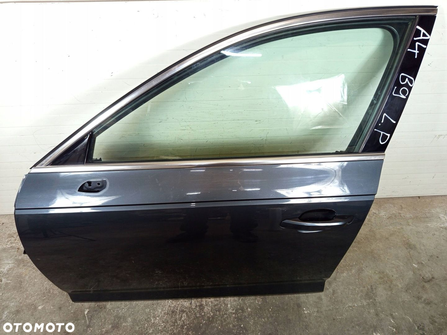 DRZWI LEWY PRZÓD LEWE PRZEDNIE AUDI A4 B9 8W LX7L 15-19 - 2