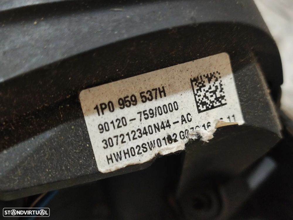 Volante Completo Pele Seat Leon 1P Multifunções - 9