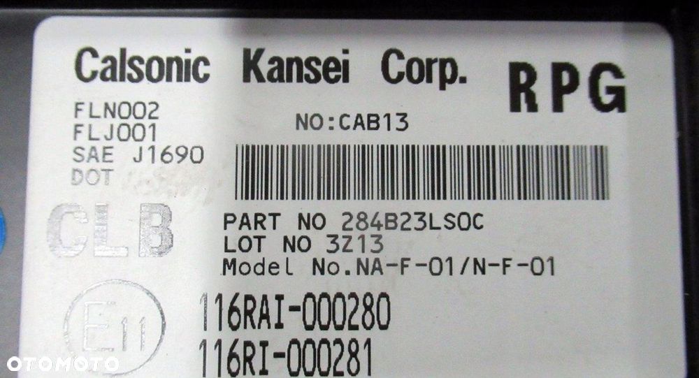 NISSAN NV200 09- MODUŁ STEROWNIK BSI 284B23LS0C - 3