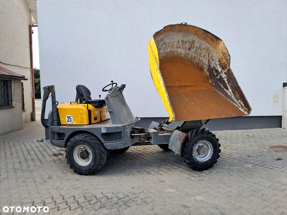 Wacker Neuson 4001s wozidło budowlane obrotowe 4 t tony hydrostat/automat oświetlenie obrót + kiper silnik Yanmar 44 KM nowe opony przód ROPS 4x4 3 6 t ładowność D04-02 - 5