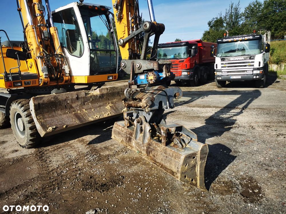 Liebherr 900 rototilt głowica obrotowa pług - 8