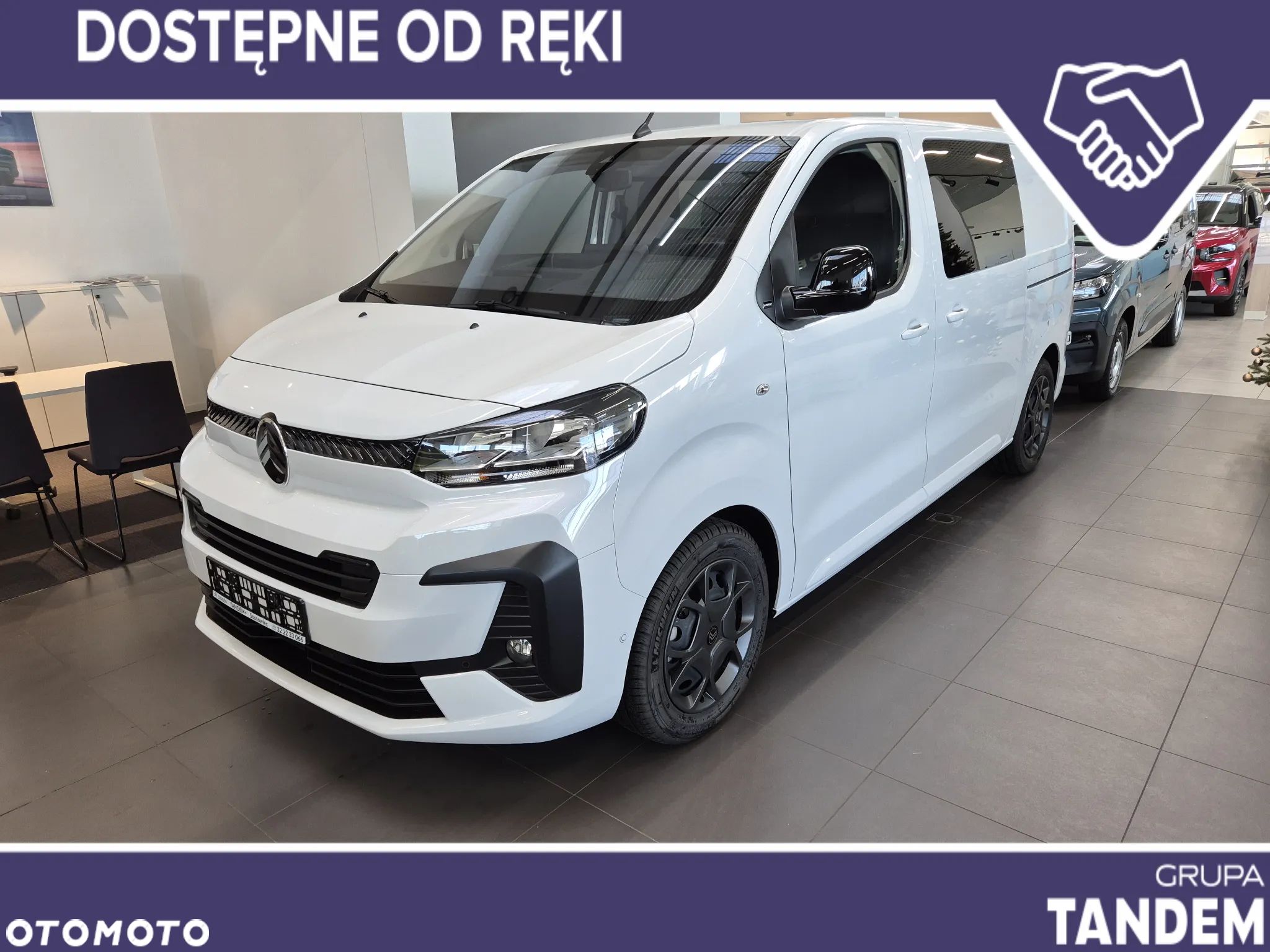 Citroën JUMPY FURGON BRYGADOWY M 6 miejsc 2.0 HDI 144KM !! OD RĘKI !! - 1