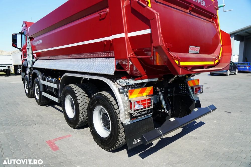 MAN TGS 41.480 / 8X6 / BASCULATOR / AUTOMAT / NOU-NOUȚ / ECHIPAMENTE FOARTE BOGATE / - 18