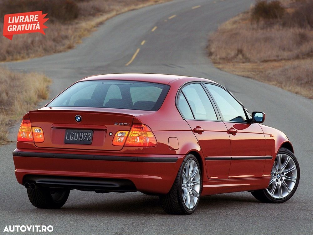 Bara Spate compatibila cu BMW Seria 3 E46 (1998-2004) M-technik Design Cu Gauri PD- livrare gratuita - 7