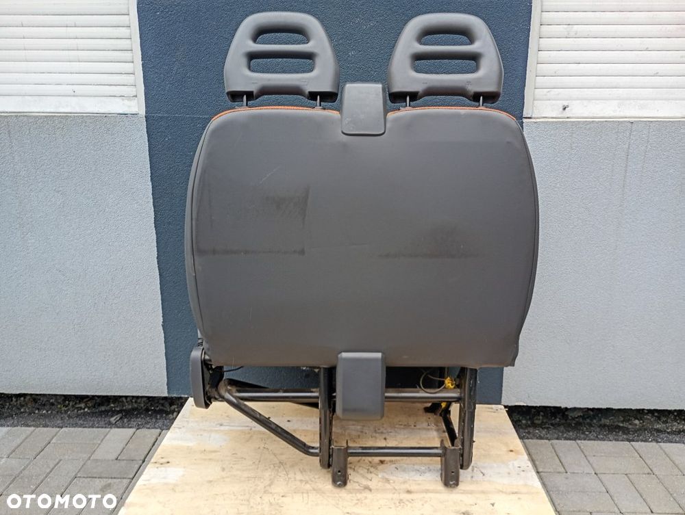 fotel prawy pasażera siedzenie 2-osobowe fiat ducato III jumper boxer 2006-2014 - 6