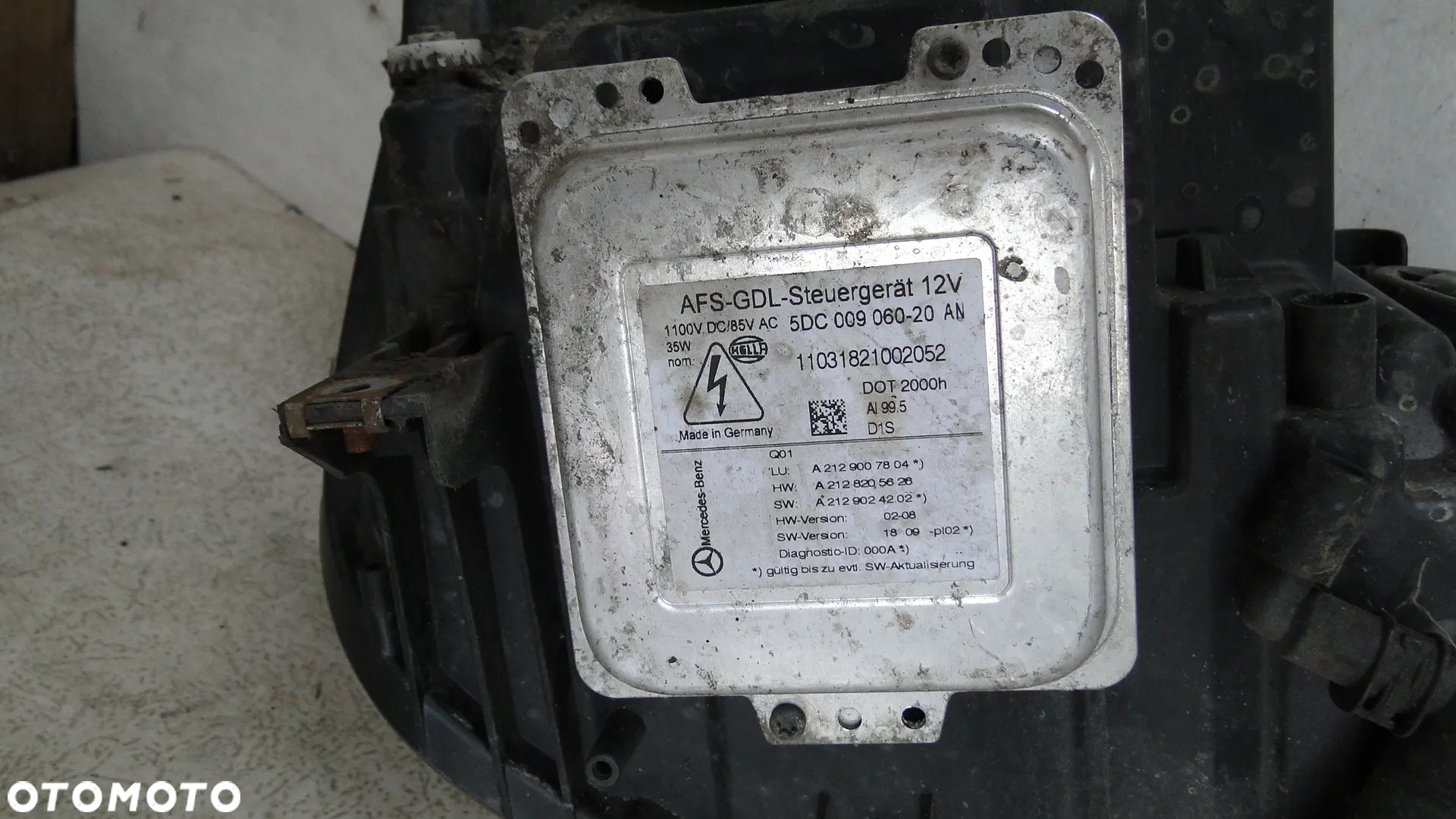MERCEDES E-KLASA W207 COUPE LAMPA LEWA RPZÓD PRZEDNIA XENON KOMPLETNA - 7