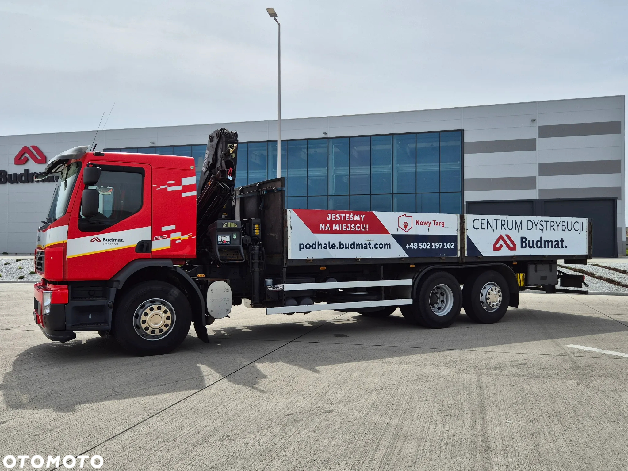 Volvo FE280  6x2  Żuraw HDS HIAB 166 Duo - 4