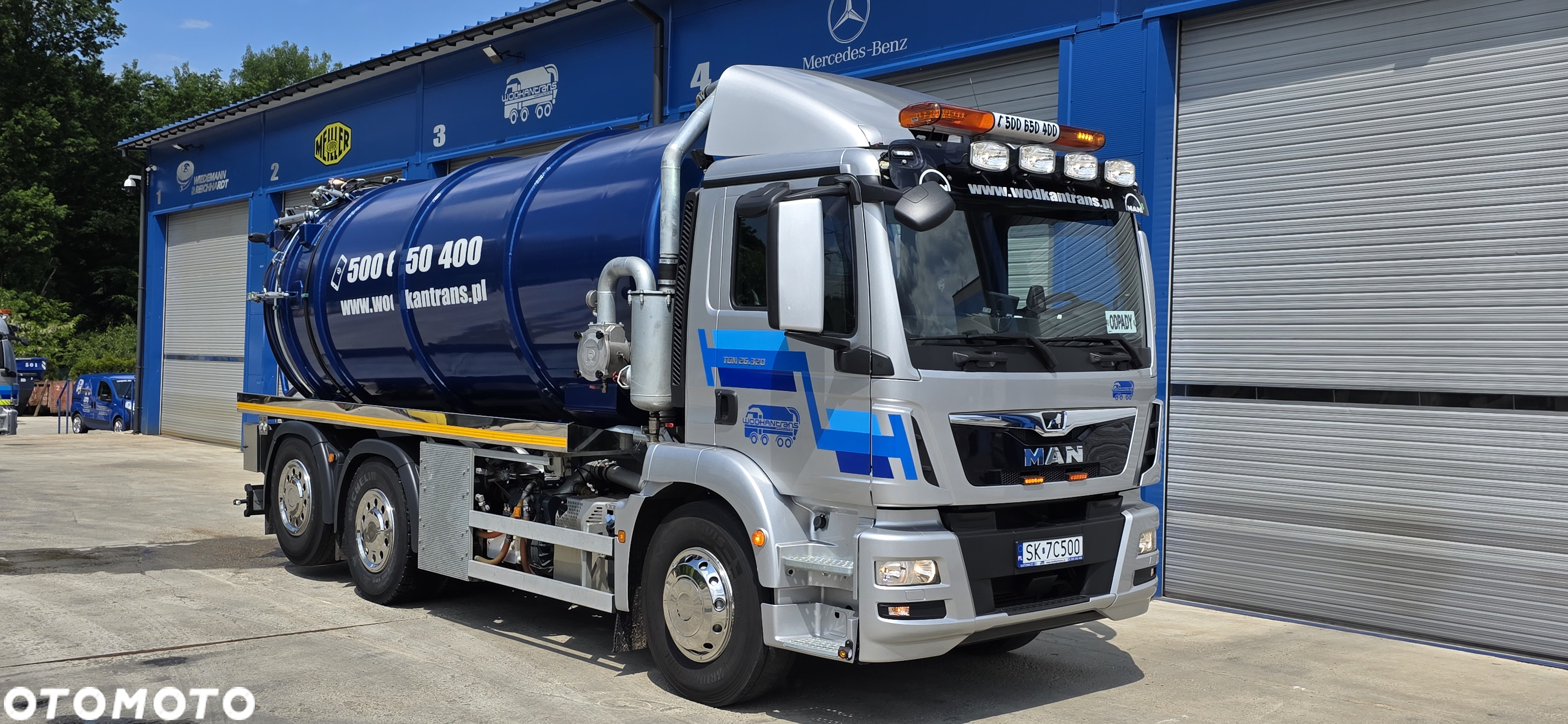 MAN TGM 26.320 6x2 asenizacyjny wuko cysterna zabudowa 2024r 16+2m3 - 5