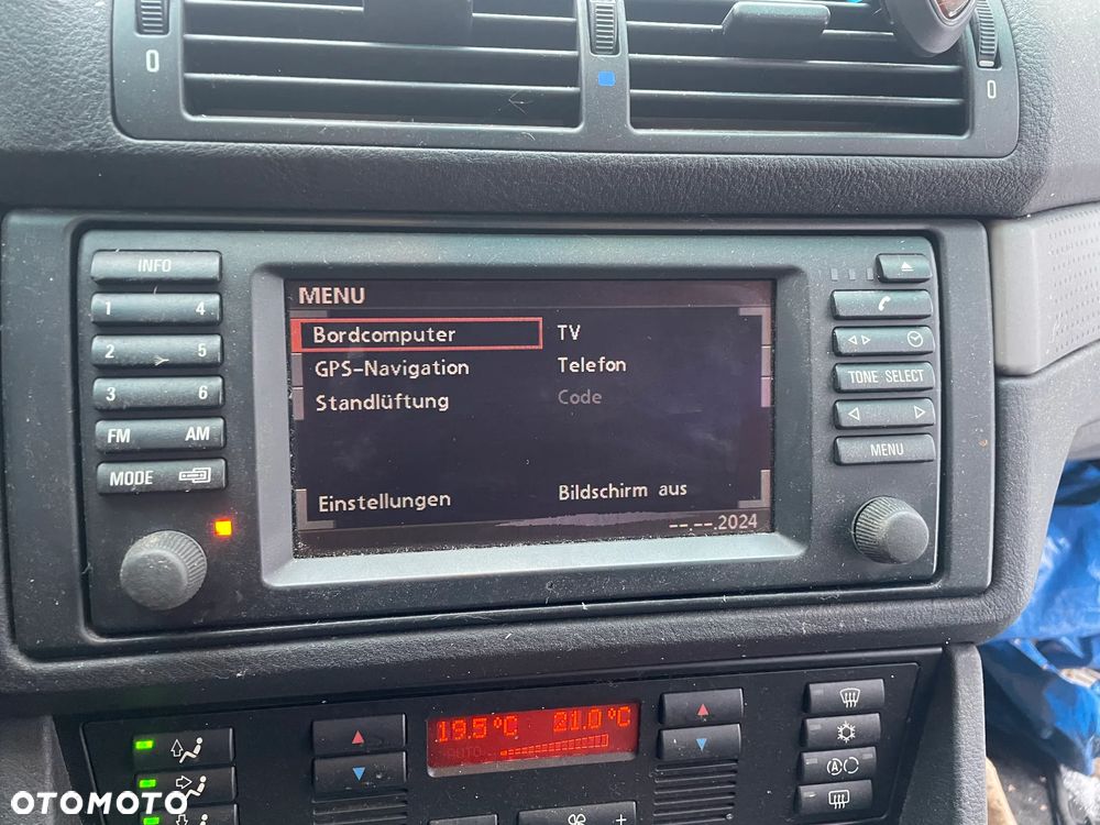 wyświetlacz monitor ekran nawi tv bmw e39 - 1