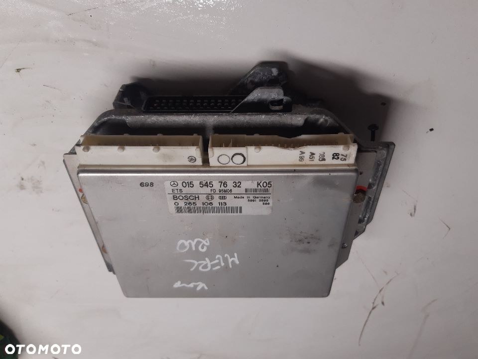 Sterownik ETS komputer mercedes 210 okular 0265106113 - 1