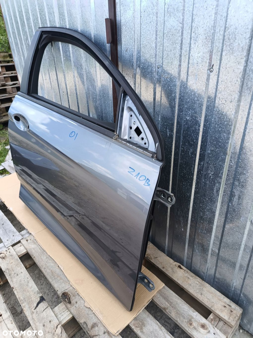 OPEL INSIGNIA B II 17r- Drzwi prawy przód Z10B oryginalny lakier - 2