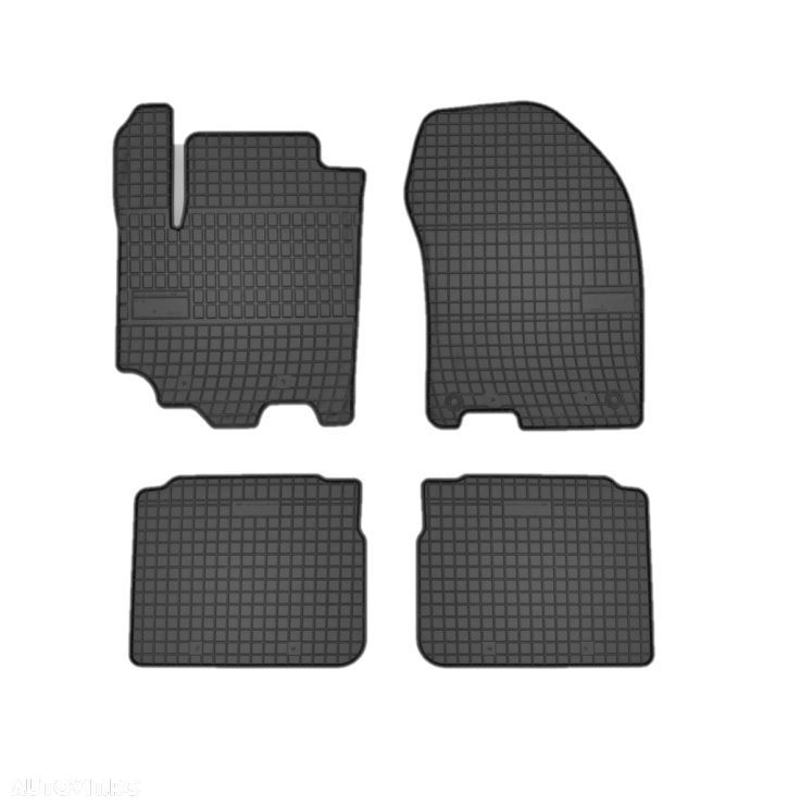 Set covorase auto din cauciuc pentru Suzuki SX4 2 S-Cross Lift 2018-> prezent, presuri RapidAuto, Negru - 1