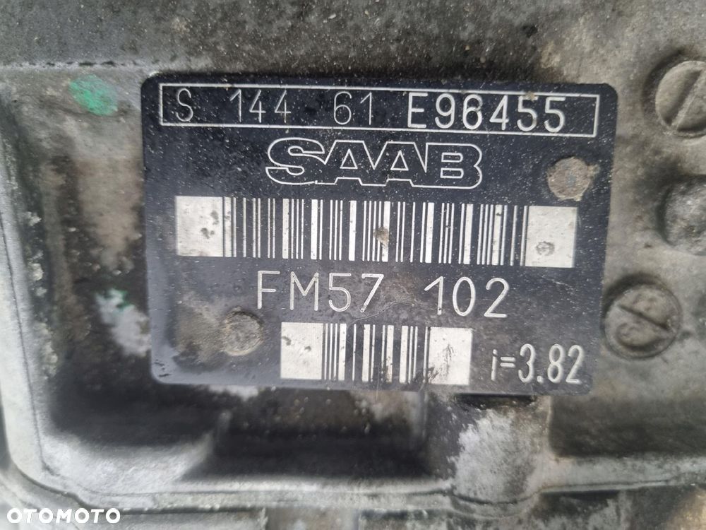 SKRZYNIA BIEGÓW Saab 9-3 93 II 2.0 T Turbo MANUALNA manual FM57102 - 2