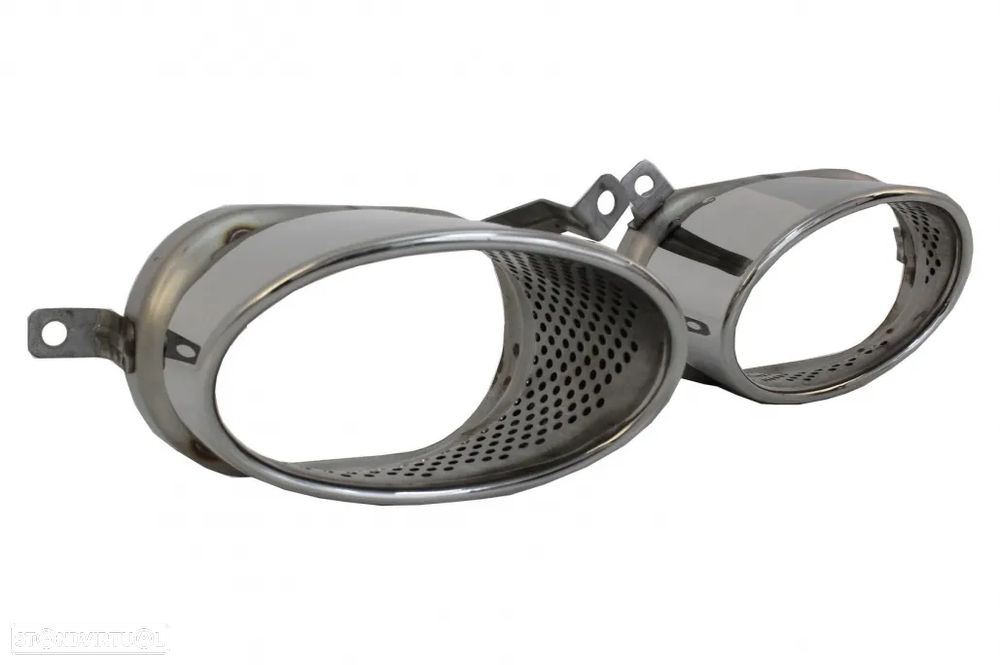 Difusor com Ponteiras Audi A7 4G (2015 a 2018) Look RS7 SLINE - 3