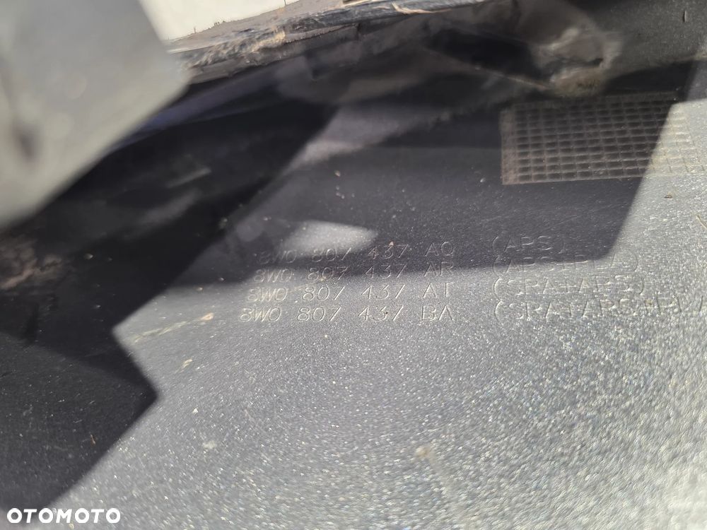 AUDI A4 B9 LIFT S-LINE 19- ZDERZAK PRZEDNI PRZÓD , NR 8W0807437AQ , NR AUKCJI NZ1584 - 26