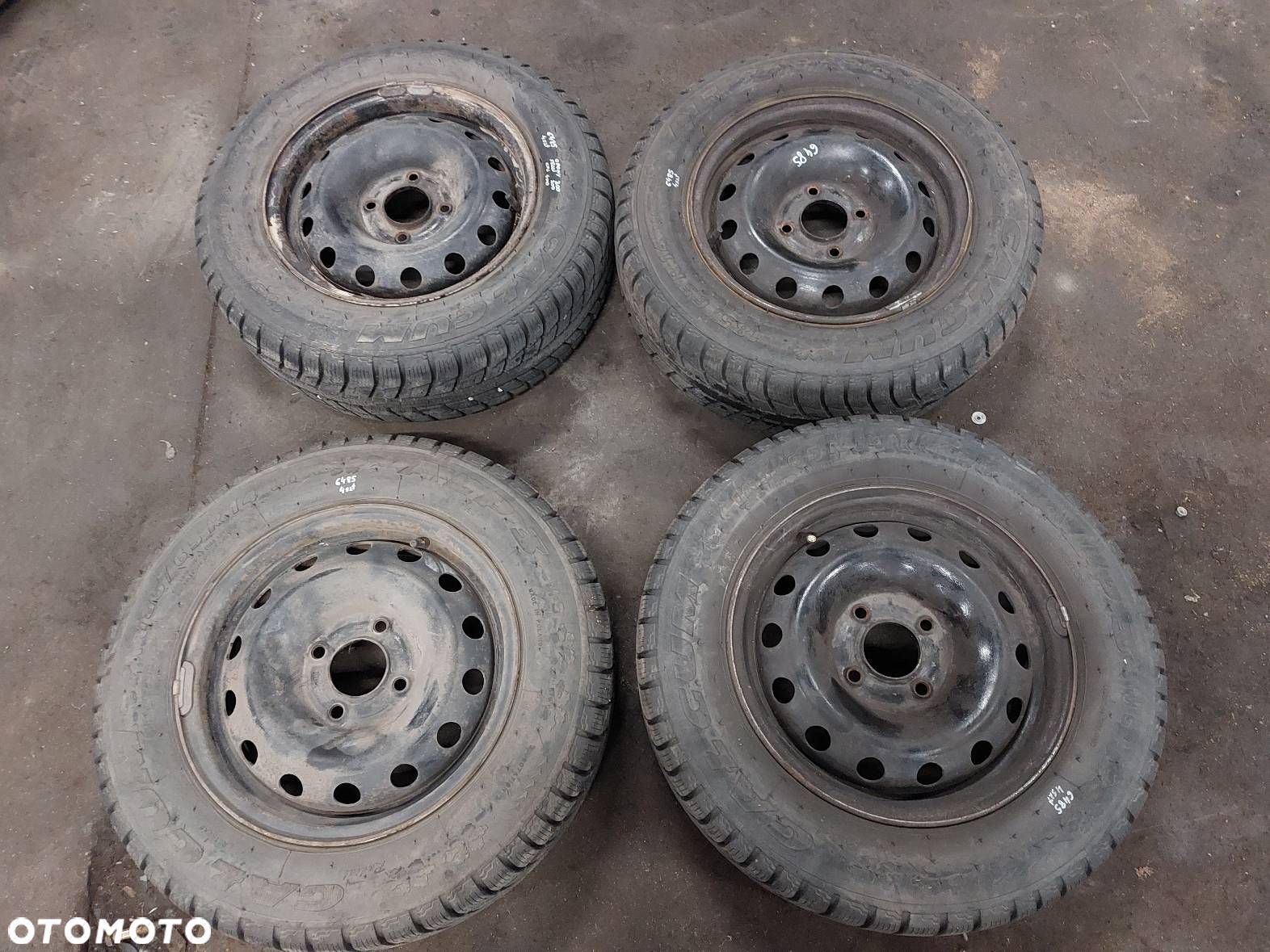 FELGI STALOWE 4 SZT 4x108 6,5Jx14 ET34 FI65,1 PEUGEOT 206 - 1