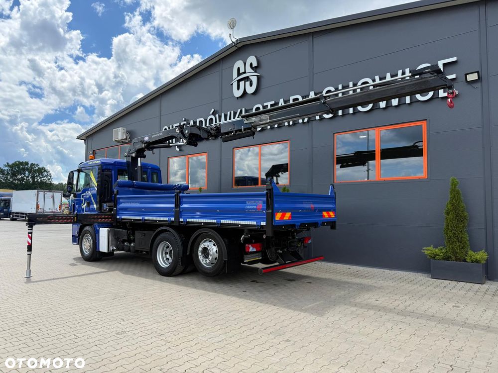 MAN TGM TGS TGX 26.360 // E5 // Klimatyzacja/ 6x2 6x4 // WYWROTKA 3-S // HMF 1420 K2 // kipper, krane, crane, żuraw, dźwig, wywrot - 17