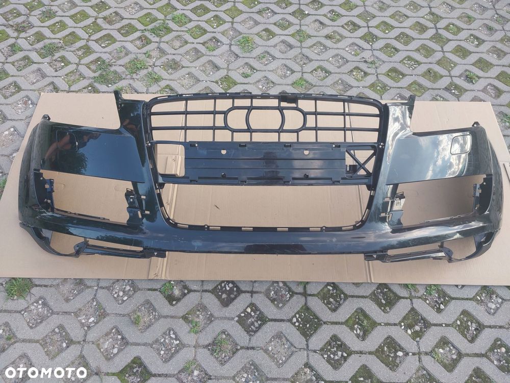 zderzak przód audi q7 4l spryski oryginał - 1