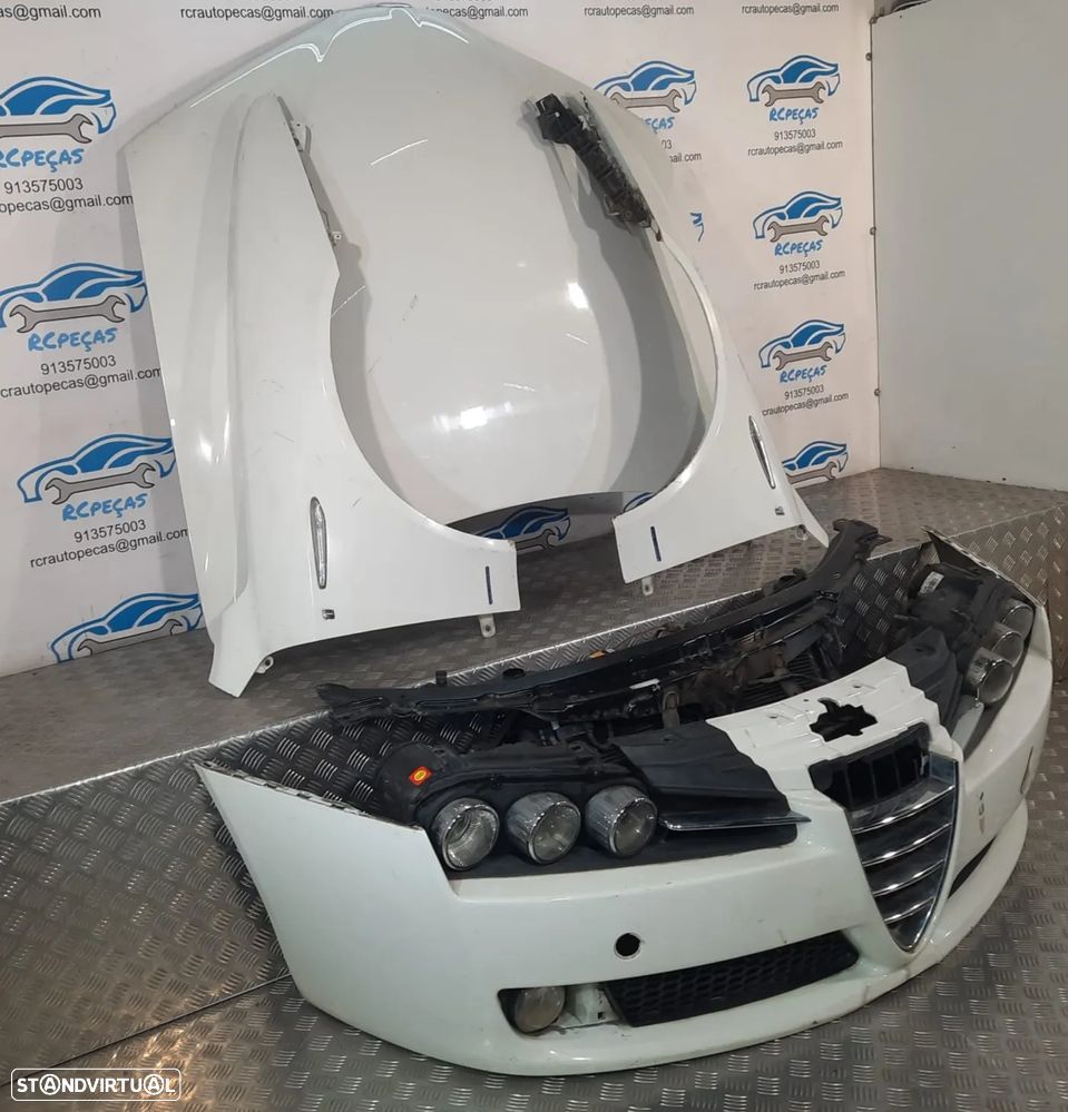 .FRENTE COMPLETA ALFA ROMEO 159  CAPOT PARACHOQUES GUARDA-LAMAS OTICAS RADIADOR VENTILADOR FRENTE FIBRA REFORÇO SPIDER 939 BRERA - 2