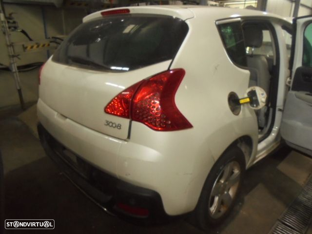 Carro MOT:  9HZ CXVEL: 20EA06 PEUGEOT 3008 1 2009 1.6HDI 109CV 5P BRANCO DIESEL - 8