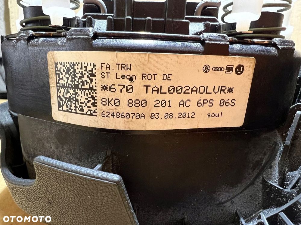 AUDI A4 B8 LIFT PODUSZKA POWIETRZNA AIRBAG KIEROWCY 4 RAMIENNA 8K0880201AC - 14