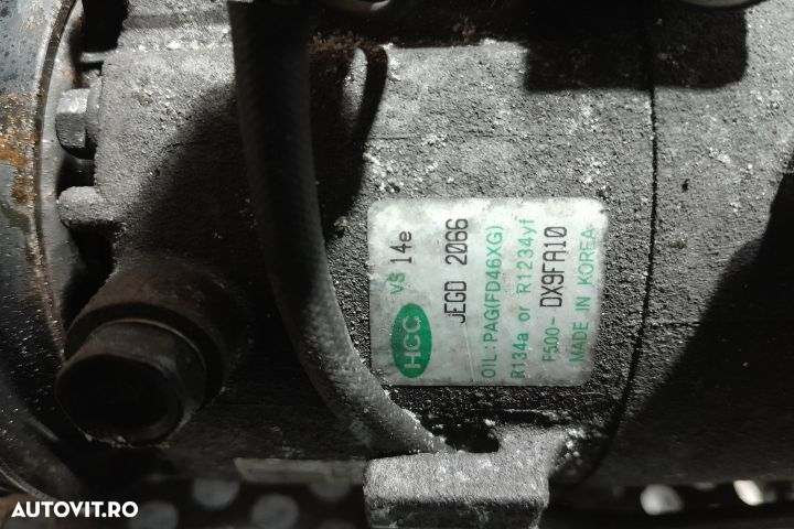 Compresor AC R134A / R1234YF / F500-DX9FA10 Kia Sportage 3 [facelift] - 4