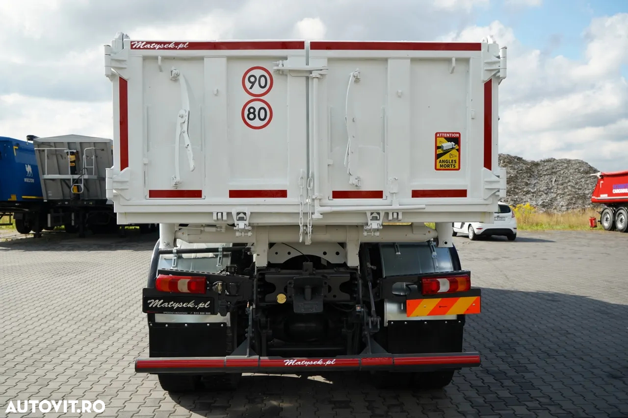 Mercedes-Benz AROCS 3243 / 8x4 / BASCULĂ DUBLU 6,2 M / BASCULĂ HIDRODOXICĂ / EURO 6 / IMPORTAT - 21