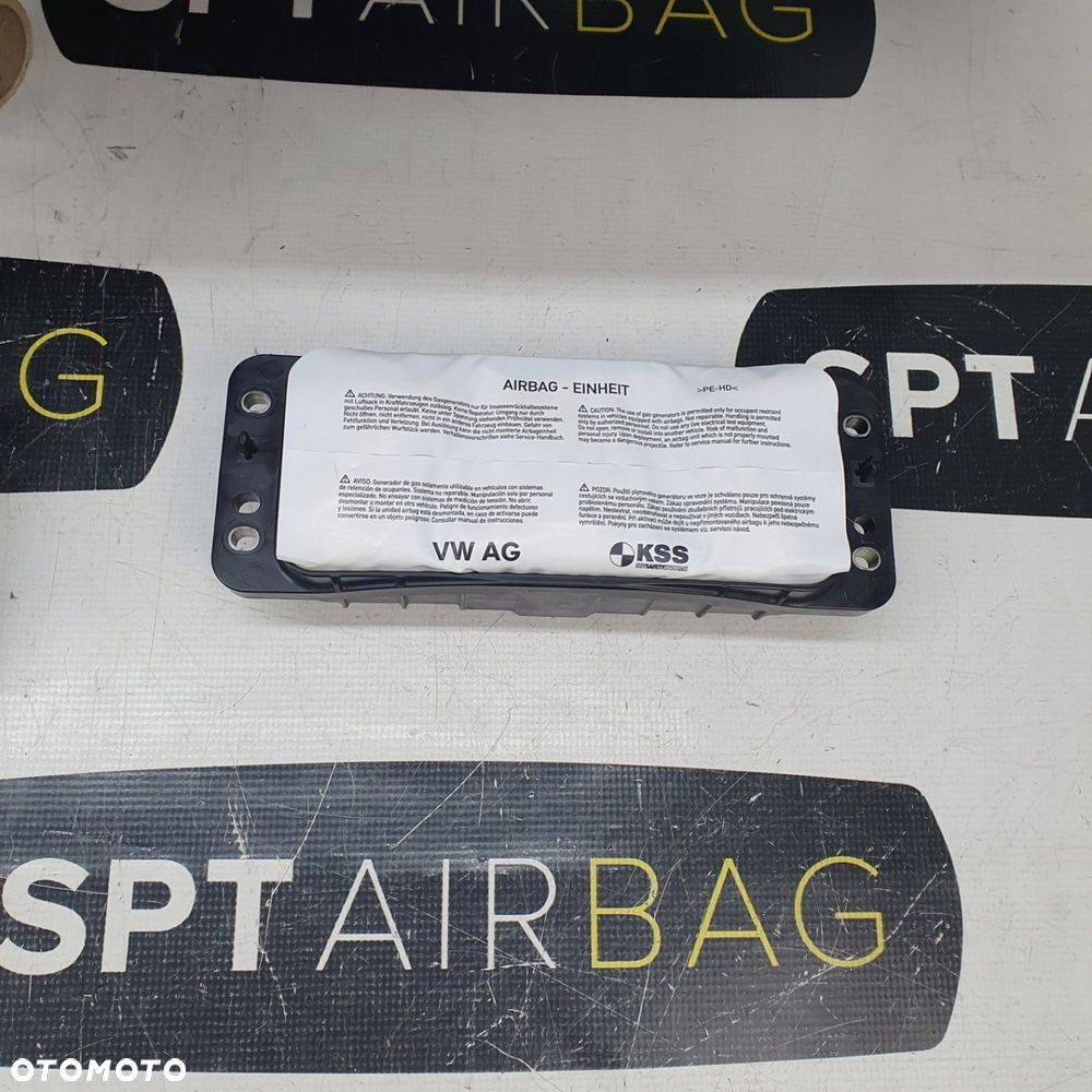 VW GOLF VII 7 GTI/GTD/ R-LINE DESKA ROZDZIELCZA KONSOLA KOKPIT PULPIT PODUSZKI AIRBAG AIR BAG PASY KIT SET - 8