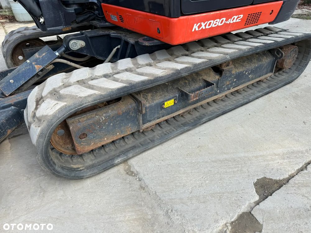 Kubota KX 080 - 4 alfa 2 - tylko 1181 MTG - 12