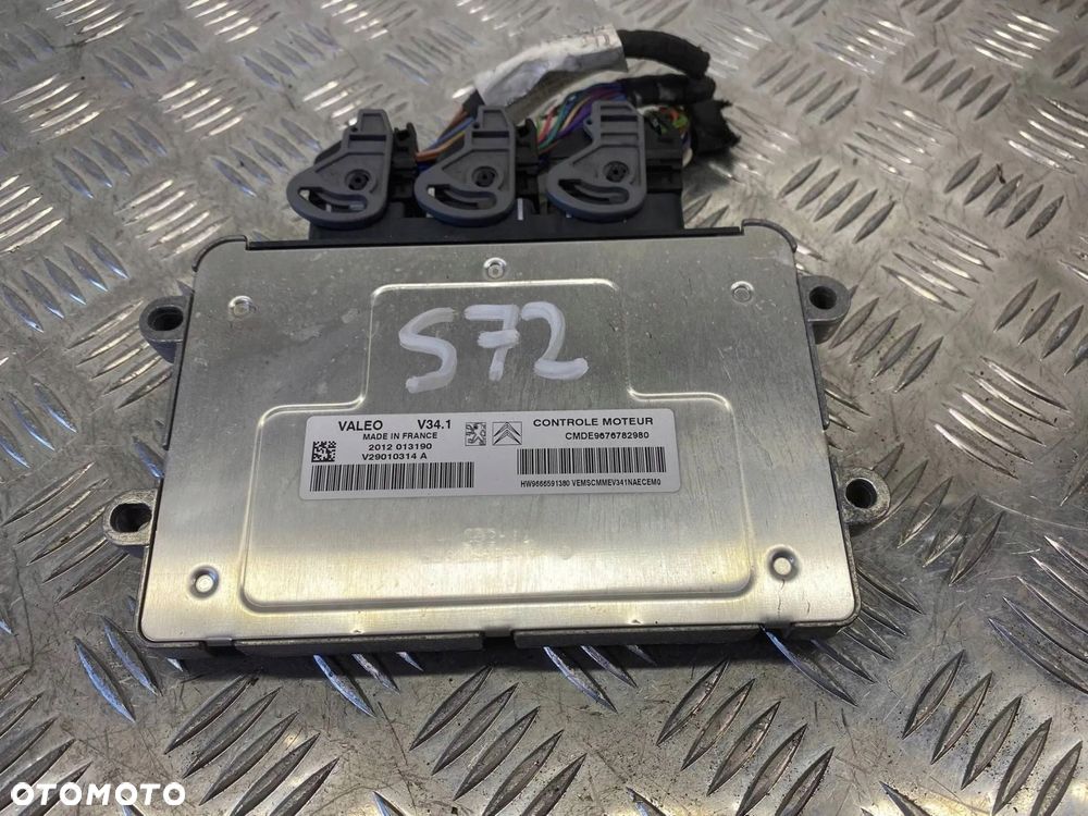 MODUŁ STEROWNIK KOMPUTER SILNIKA CITROEN PEUGEOT 1.6 HDI V29010314A - 5