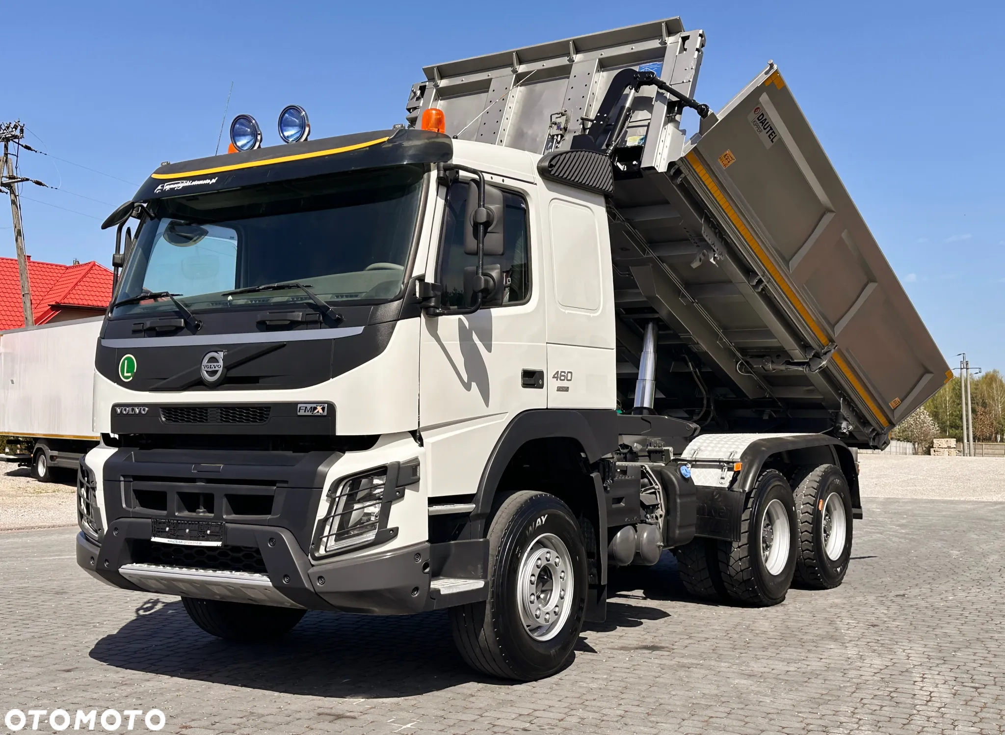 Volvo FMX 460  6x4 WYWROTKA 3 STR DAUTEL KIPPER BORDMATIC - 22