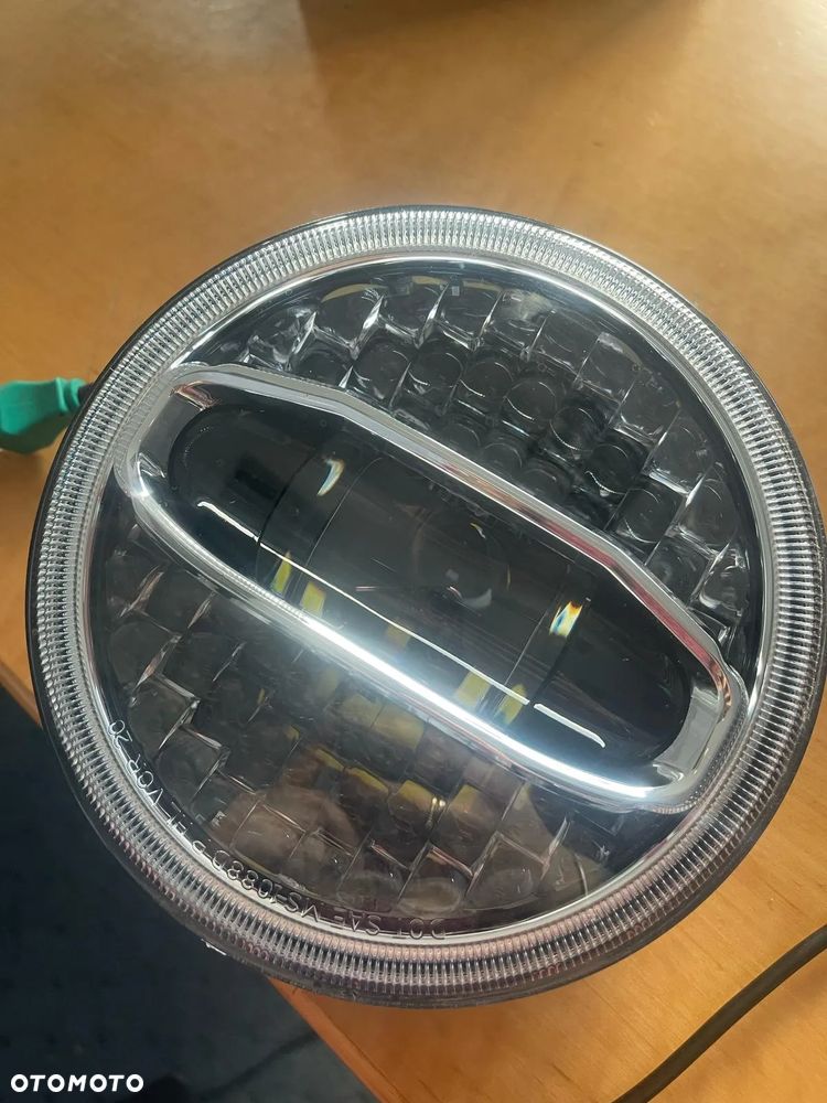 Lampa reflektor klosz przód Harley 7 cali 35V Touring Electra Street Glide - 1