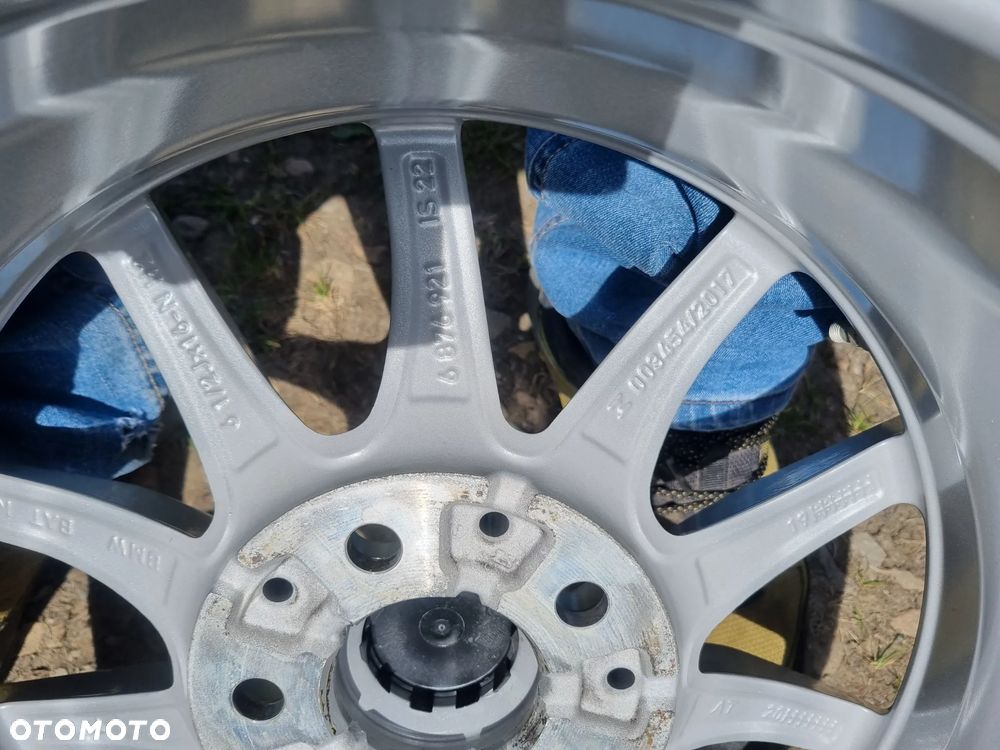 BMW 3 G20,G21 ALU 6,5x16 ET22 5X112 super stan 4szt,czujniki - 9