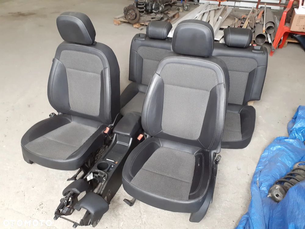 12142 Fotele kanapa półskóra Opel Astra J HB 5 drzwi Europa - 3