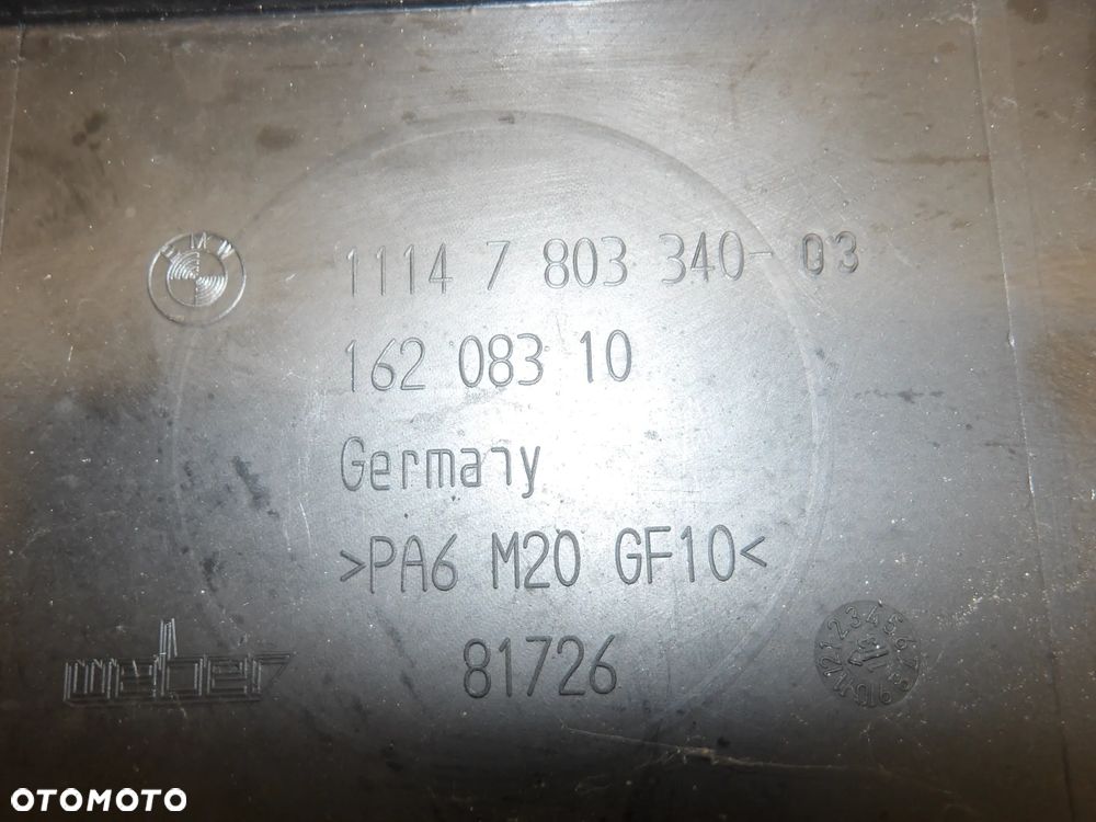BMW E60 LIFT 07-10 GÓRNA CZĘŚĆ PASA PRZEDNIEGO 11147803340 - 3