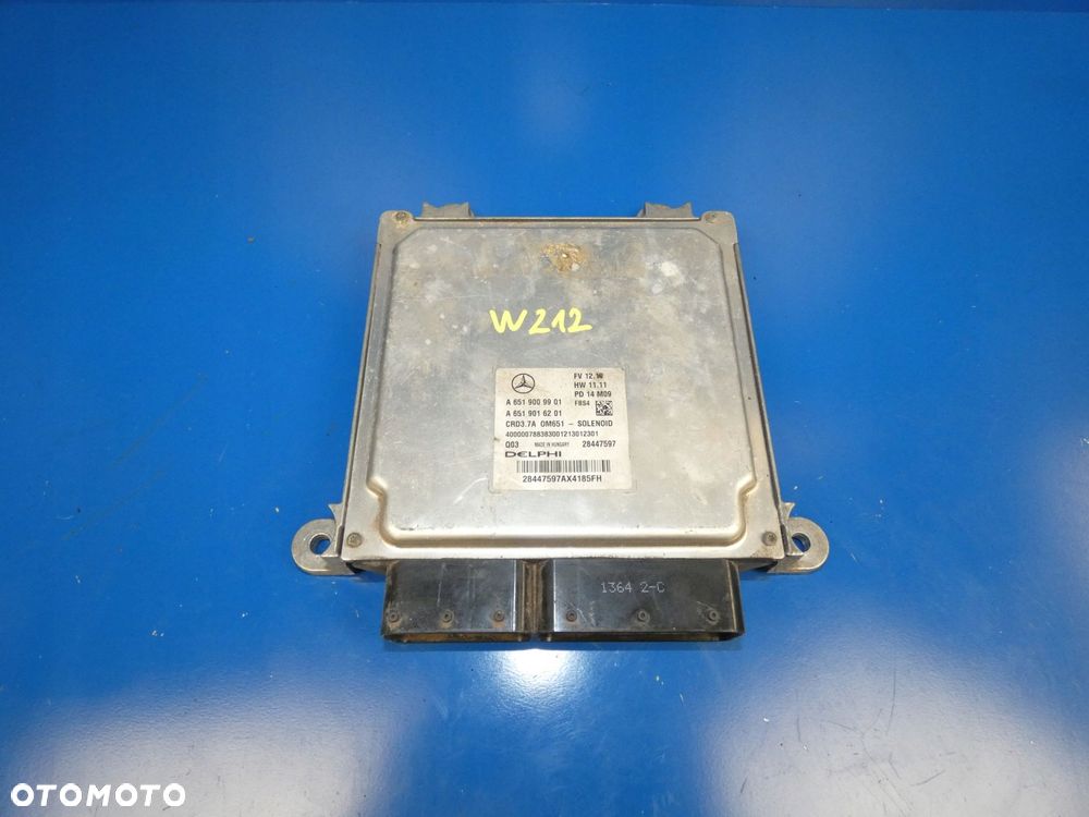 E KLASA W212 W204 2.2 CDI 651 KOMPUTER SILNIKA - 1