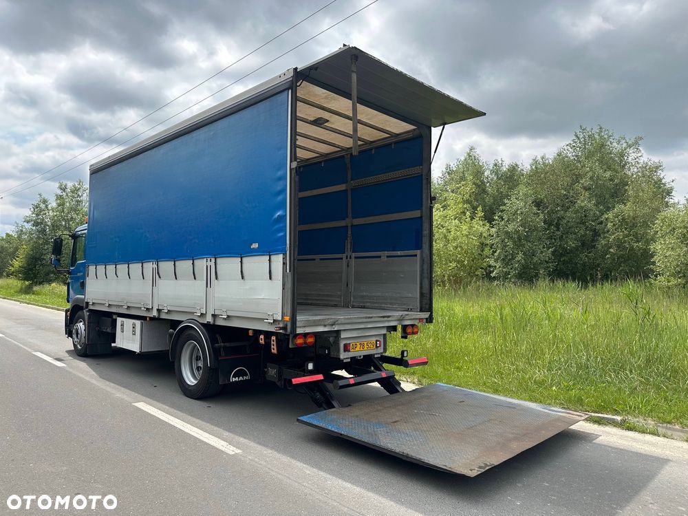 MAN TGM 18.250  E-6  295tys km BURTO FIRANKA 6.30m. - 10