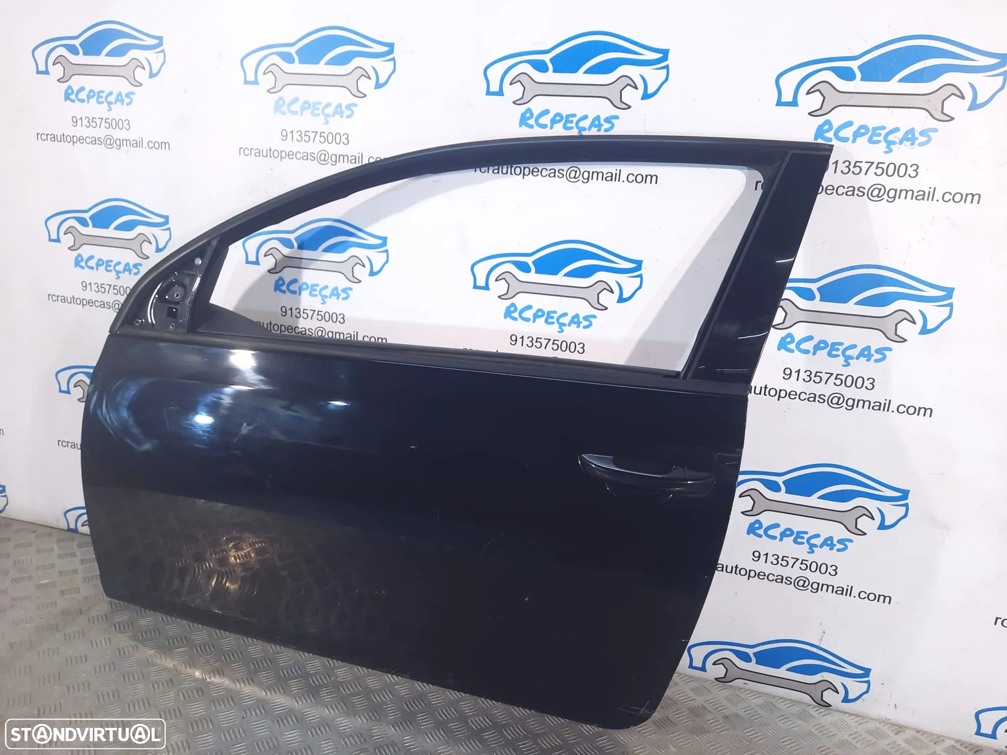 PORTA FRENTE FRONTAL ESQUERDA VOLKSWAGEN VW GOLF VI 6 MK6 3 PORTAS 5K3831055K MOTOR PUXADOR VIDRO QUARTELA - 6