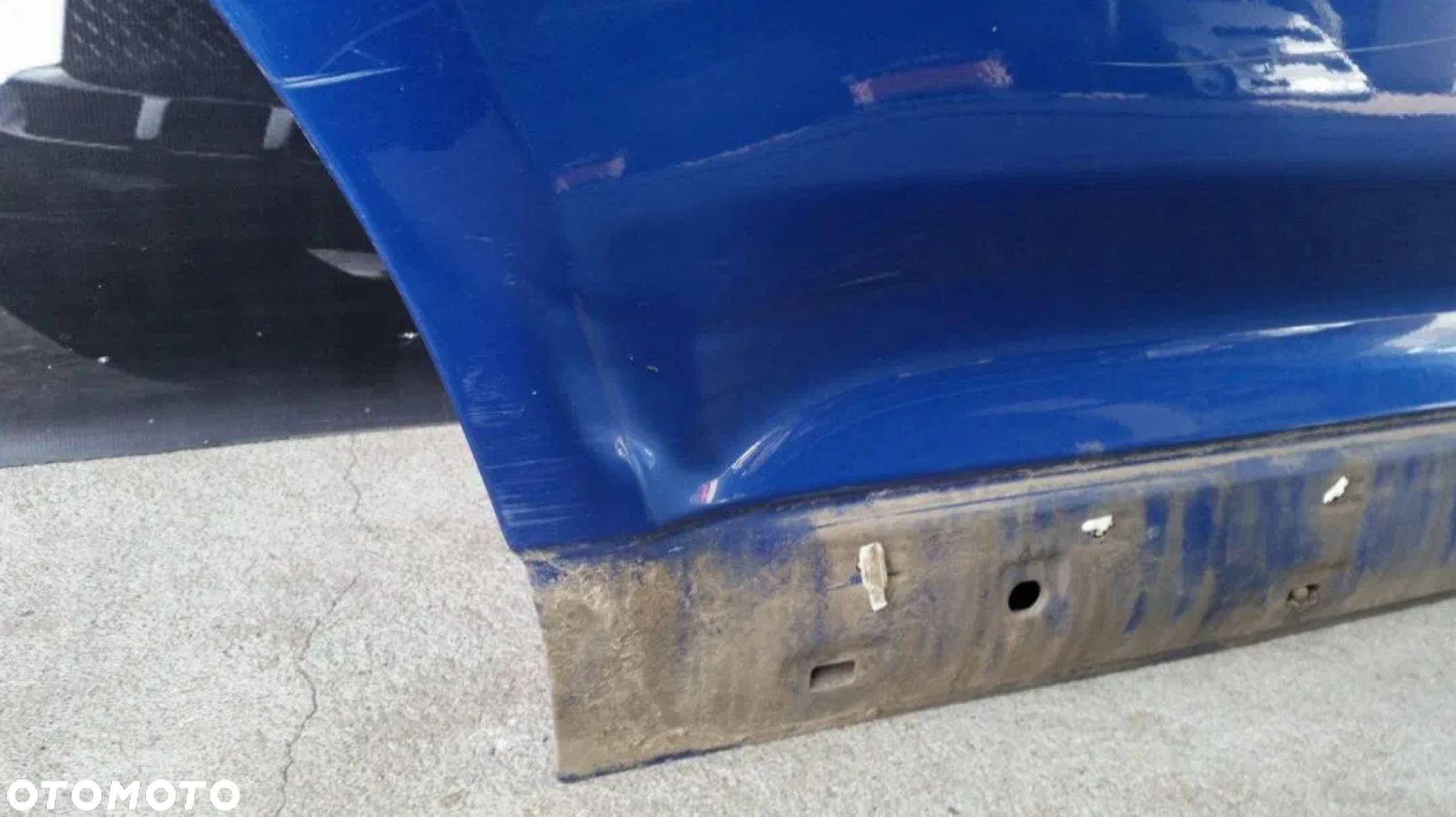 VW TOUAREG 7L 03-09R DRZWI PRZOD PRAWE NIEBIESKIE - 2
