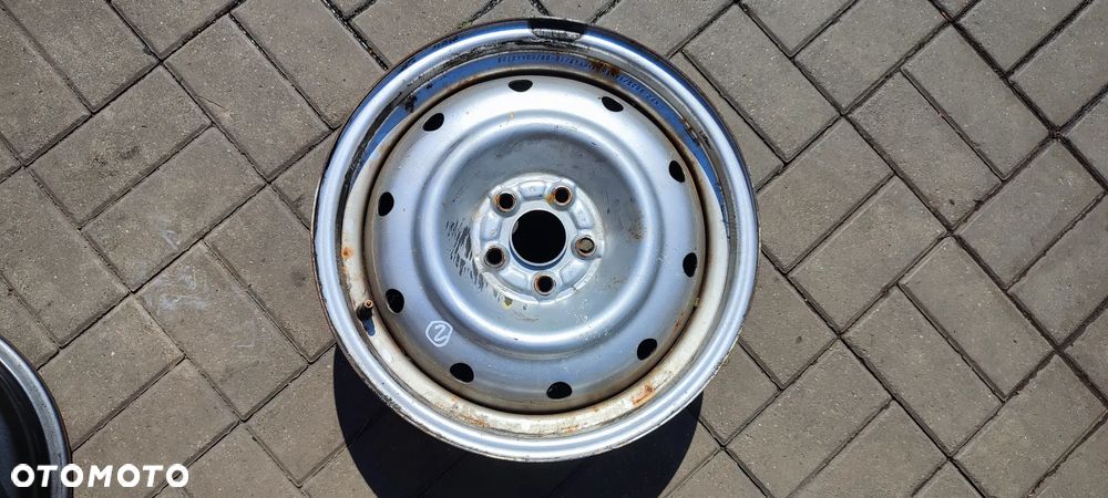 FELGI STALOWE KFZ9625 5x100 6.5Jx16 CALI ET48 SUBARU FORESTER 4 SZTUKI KOMPLET - 3