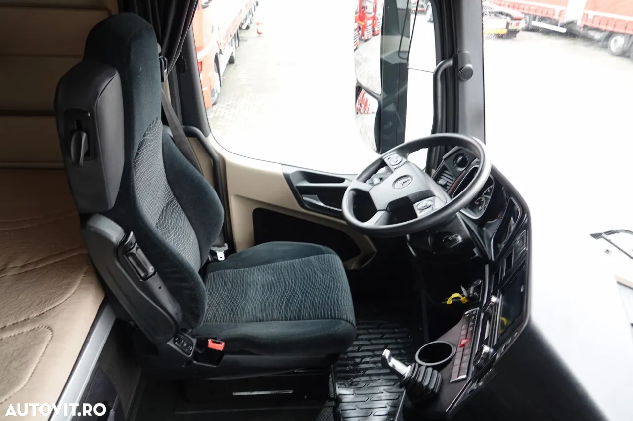 Mercedes-Benz ACTROS 2548 / TANDEM COMBINAT 120 M3 / TRANSIT / AER CONDIȚIONAT PARCARE / SPAȚIU MARE / DUPĂ CONTRACT DE SERVICE GOLD / - 23