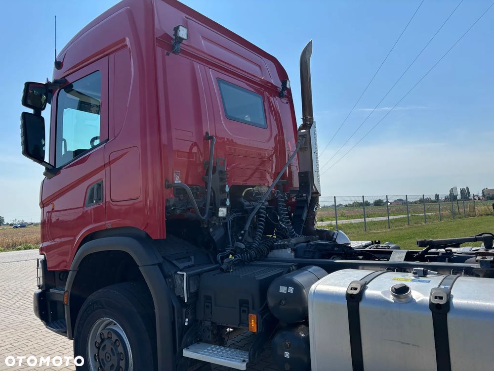 Scania G450 XT 4x4 stały napęd , skrzynia redukcyjna , biegi terenowe , hydraulika do wywrotu, z Niemiec ,opticrusie ze sprzęgłem - 13