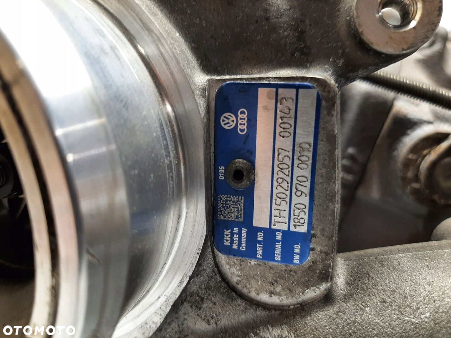 VW T6 Crafter MAN TGE BiTurbo TURBO TURBINY 18509700010 16359700023 - 4