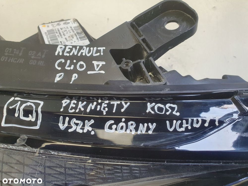 LAMPA PRAWA Renault Clio V PRZEDNIA PRAWY PRZÓD FULL LED europa 260107933R - 6