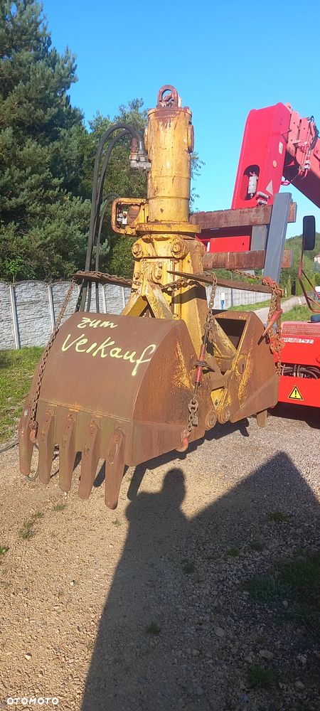 Łyżka chwytakowa 100cm obrotowa hydrauliczna duza do koparki - 4