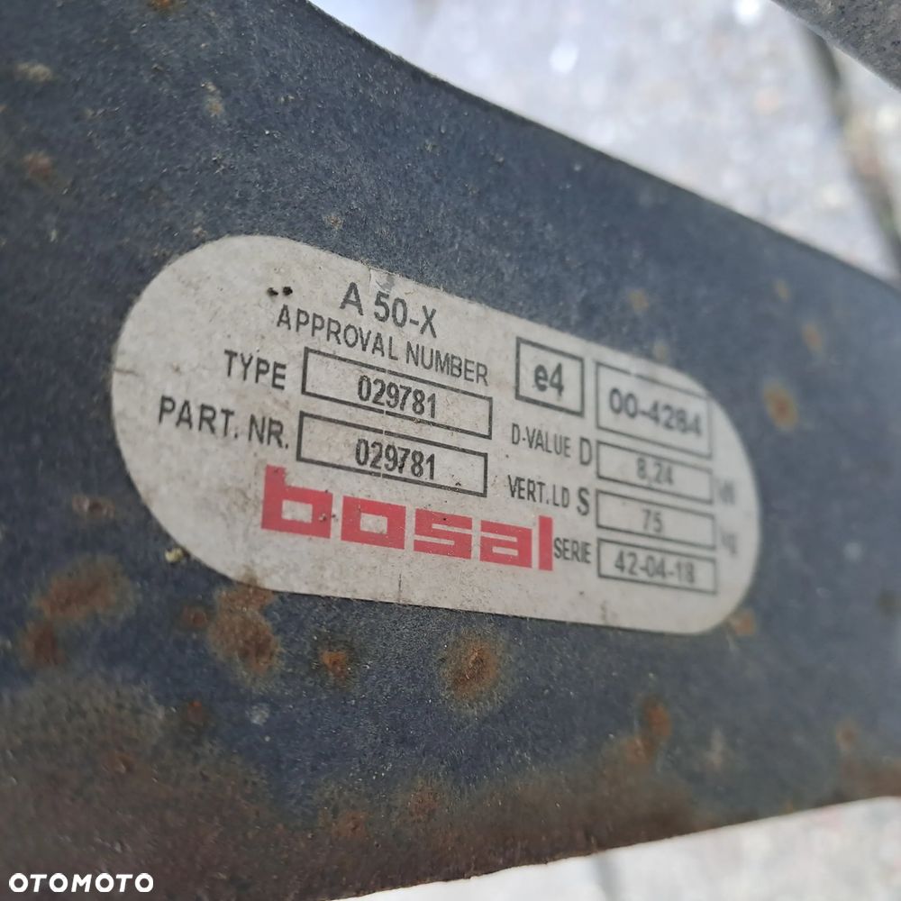 Renault Scenic II hak holowniczy Bosal 029781 z homologacją plus wtyczka - 11