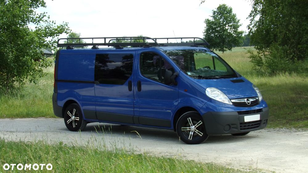Opel VIVARO 2.0 115KM * LONG * KLIMA * BRYGADÓWKA 6 OSÓB ! SERWIS ! - 1