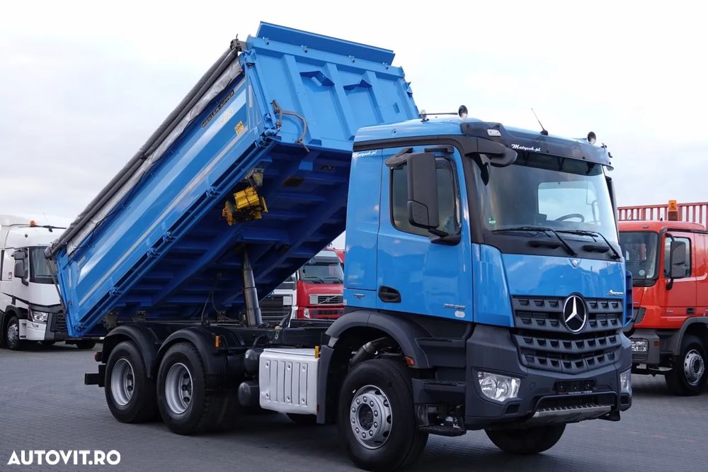 Mercedes-Benz AROCS 2636 / 6x4 / BASCULANȚĂ PE 3 FACE / MEILLER KIPER / EURO 6 / CAPACITATE DE ÎNCĂRCARE: 14.100 KG - 6