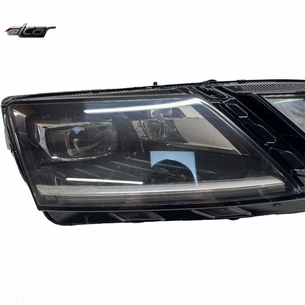 REFLEKTOR LAMPA PRAWY PRZÓD LED SKODA OCTAVIA 3 III 5E2 941 018 F - 2