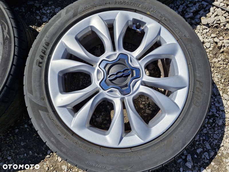 FIAT 500X FELGI ALUMINIOWE 5X110 17 CALI ET40 735612336 KOŁA 7JX17 - 4